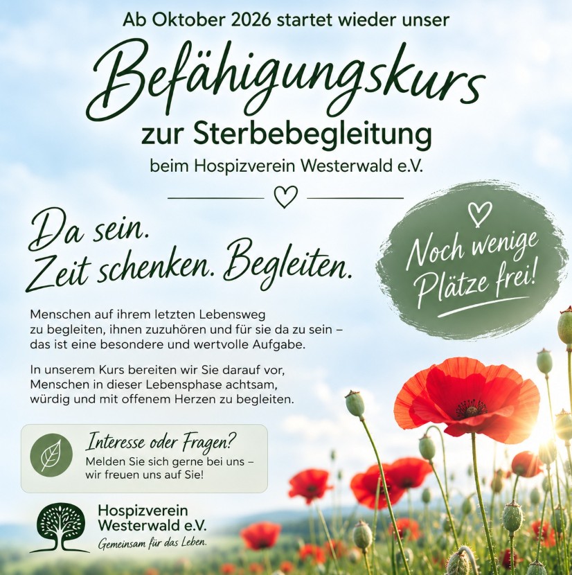 Befähigungskurs zur Sterbebegleitung